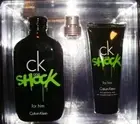 CK ONE SHOCK 2 PC MEN/UNISEX 6.7 OZ COLOGNE & BODY GIFT SET