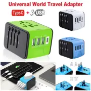 US/UK/AU/EU International Universal Travel Power Adapter Convertor Plug Power