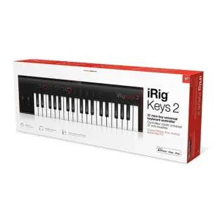 【IK Multimedia】37鍵 數位控制鍵盤 / 公司貨保固(iRig Keys 2)