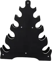 TOYANDONA Unique Leaf Design Dumbbell Storage Rack Hand Weight Display Stand for Fitness Equipment