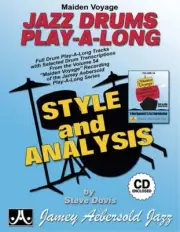 JAMEY AEBERSOLD MAIDEN VOYAGE JAZZ DRUMS PLAY-A-LONG BOOK AND CD STYLE ANALYSIS
