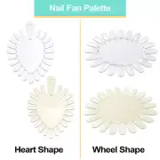 False Nail Art Display Pratice Wheels Nail Tip Swathes Color Wheel
