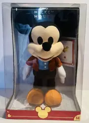 Disney Year of The Mouse Collector Plush A MAN AND HIS MOUSE Exclusive