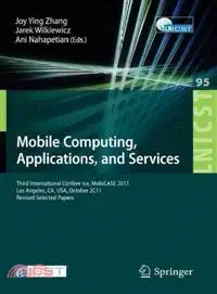 在飛比找三民網路書店優惠-Mobile Computing, Applications