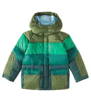 [Scotch & Soda Kids] Scotch & Soda Kids Colorblocked puffer jacket Y 12 green