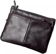 [HAMKVBPR] Mens Purses Small Coin Purse Key Purse Simple Zip Multi Available Purse Wallet for Men(Colour 1)