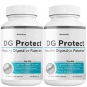 DG Protect - Healthy Digestive Function, Immune System Booster -2 Bottles