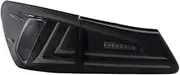 Clynex Rear Brake Lights Red Smoked Tail Lights, for Lexus, for Is250 for Is350 2006-2012 Car Taillights Assembly Brake Turn Signal Rear Lamp Rear Tail Light Car Rear Brake Light(Black Smoked)