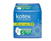 6 x KOTEX HEALTHY PROTECTION SLIM WING 8 PADS 23CM = 48 PADS