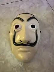 Salvador Dali Mask Movie Prop Face Mask