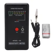 Surfaces Resistance Tester, Handheld Electrostatic Static Resistivity Meter8656
