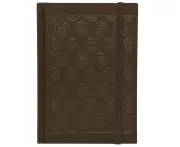 Lantern Studios Linen A5 Journal/Notebook Hardcover Log Stationery Chocolate