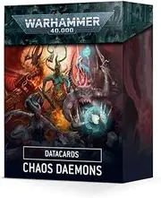 Warhammer 40k - Datacards V.9 Chaos Daemons (Fr)