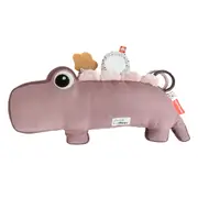 Done By Deer 41cm Tummy Time Activity Baby Teether Sensory Toy Croco Powder 0+
