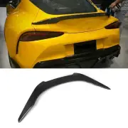 Real Carbon Fiber Trunk Spoiler For Toyota Supra A90 A91 GR Coupe 2019-2024 23 V