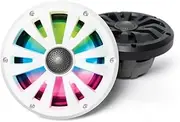SoundExtreme Marine Grade Wired 8 Inch LEDCast Speaker Pair