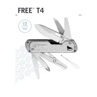 在飛比找蝦皮購物優惠-Leatherman FREE T4多功能工具刀