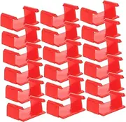 20pcs Railway Track Clips Train Track Fasteners for Secure Stable Train Layouts Easy to Use Connectors