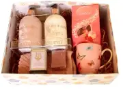 Gift Hamper Baylis & Harding bath & body, MOR Lindt, mug, soap& more