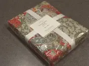 NEW RARE 7PC Pottery Barn King Monreal Paisley Duvet Set w Shams