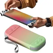 GETBSTOOP Hard Shell Travel Storage for Switch 2 Carrying Case Shockproof Portable Storage Bag Anti-Scratch Carry Case Protective Travel Bag for Switch 2 Console Accessories