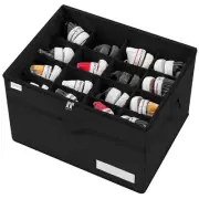Shoe Storage Organizer, Fits 16 Pairs, Large Shoe Organizer Box for Closet, C...
