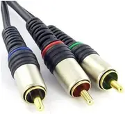 1.5m Component RGB Video Cable Gold Plated OFC Home Theatre DVD Set Top Box HDTV