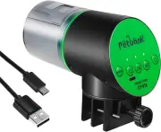 Automatic Fish Feeder for Aquarium - Rechargeable Food Dispenser for Fish Tank,