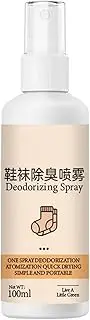 [Generic] Foot Spray Smelly Feet | Shoe Deodorizer Spray - Spray With Ionic Silver Shoe Freshener, Multi-Purpose 100ml Natural Spray For All Types Of Footwear