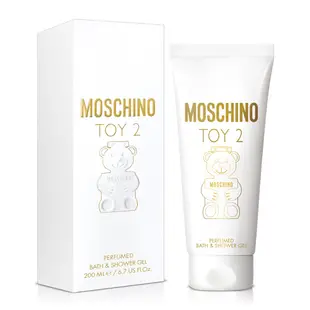 Moschino 熊芯未泯２女性淡香精經典愛你禮盒(淡香精100ml+沐浴凝露100ml+香體乳100ml+隨身瓶10m