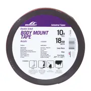 Moroday 18mm x 10m Grey Double Sided Body Mounting Tape