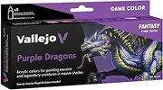 Vallejo Game Set 72194 Purple Dragons (8x18ml)