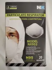 Cordova PARTICULATE RESPIRATOR NIOSH Approved Masks Box Of 20 N95