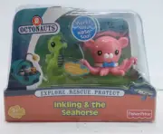 Fisher Price Octonauts Professor Inkling Octopus & the Seahorse Figures
