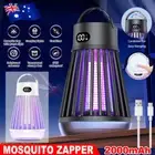 Electric Mosquito Killer Zappers Insect Catcher Fly Bug Trap LED Mozzie USB Lamp