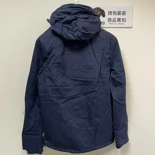 跩狗嚴選 加厚保暖 極度乾燥 Superdry Sherpa 經典款 風衣 外套 深藍白 三排拉鍊 繡字Logo 超低調