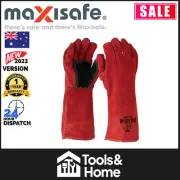 Maxisafe Western Red Premium Welders Gauntlet - GWR162