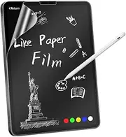 Pack of 2 Paper-like PET Screen Protectors for Lenovo Tab P12 Pro 12.6 Inches, Transparent Desk Film with Natural Paper Feel for Precise Drawing and Writing