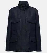 [Loro Piana] Loro Piana Traveller denim jacket AU 14 blue