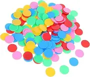 HORIALENCE 200pcs Colorful Counting Discs for Engaging Math Manipulatives for Addition Subtraction Games for Classroom Home Learning Activities