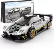 CMJ RC Cars Officially Licensed 1:28 Scale Pagani Zonda R Black