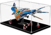 Acrylic Display Case for Lego 76286 Marvel Guardians of The Galaxy The Milan Figure Storage Box Dust Proof Glue Free