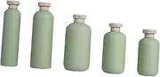BESTYASH 5Pcs Refillable Lotion Sub Package Containers Shower Gel and Shampoo Storage Bottles Lightweight Liquid Storage for Home Hotel Travel and Toiletries
