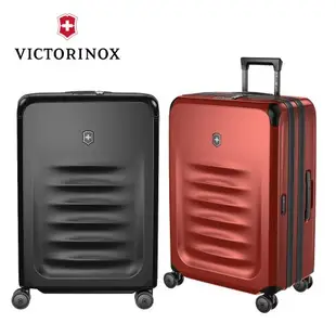 VICTORINOX 瑞士維氏Spectra 3.0 可擴展27吋行李箱 / 旅行箱-黑/紅色