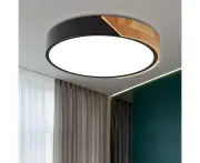 Led Ceiling Light Wood, Led Ceiling Light, Led Lamps Ceiling Lights For Living Room Bedroom Bathroom Balcony Hallway Cellar