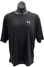 Under Armour Men's HeatGear Armour Short Sleeve Black