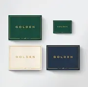 [Set] BTS JUNGKOOK GOLDEN 1st Solo Album 3 Ver Set + Weverse Album Ver