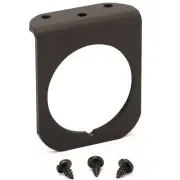 Auto Meter 2236 Black 2" 1-Hole Aluminum Gauge Panel
