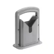 Winco BGS-1 Polycarbonate Bagel Slicer w/ Non-Stick Serrated Blade