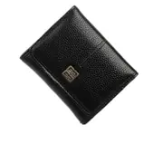 Women Wallet PU Leather Short Card Holder Coin Purse LadiesPU Leather Wallets Mini Small Wallet(Black)